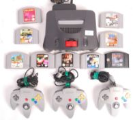 VINTAGE NINTENDO 64 GAMES CONSOLE & GAMES