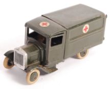 RARE EARLY BRITAINS DIECAST MODEL MILITARY AMBULANCE