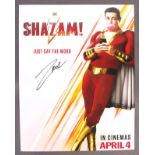 DC COMICS ' SHAZAM ' ZACHARY LEVI AUTOGRAPHED PHOTO