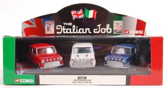 CORGI SCALE DIECAST MODEL SET 05506 THE ITALIAN JOB MINI SET