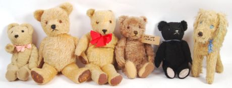 COLLECTION OF ASSORTED VINTAGE TEDDY BEARS