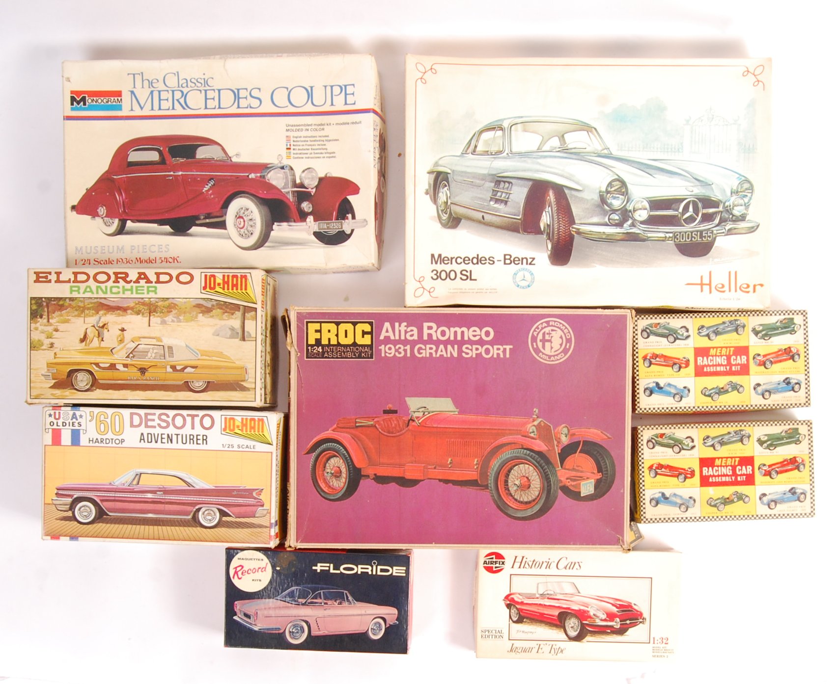 COLLECTION OF ASSORTED BOXED SCALE MODEL KITS