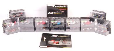 THE FORMULA 1 CAR COLLECTION - SET OF DIECAST MODELS