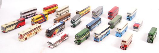 COLLECTION OF ASSORTED CORGI 1/76 SCALE DIECAST MODEL BUSES