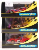 COLLECTION OF SCALEXTRIC BOXED 1/32 SCALE SLOT RACING CARS