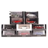 COLLECTION OF BOXED MINICHAMPS 1/43 SCALE DIECAST MODELS