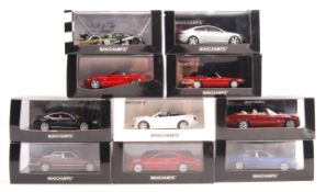 COLLECTION OF BOXED MINICHAMPS 1/43 SCALE DIECAST MODELS
