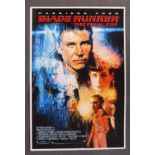 BLADE RUNNER - RIDLEY SCOTT - RARE AUTOGRAPHED POSTER