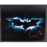 BATMAN BEGINS - CHRISTOPHER NOLAN - AUTOGRAPHED PHOTO