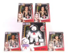 SET OF JADA TOYS GHOSTBUSTERS DIECAST METAL ACTION FIGURES