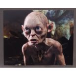 THE LORD OF THE RINGS - ANDY SERKIS - GOLLUM SIGNED PHOTO