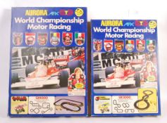 AURORA AFX WORLD CHAMPIONSHIP MOTOR RACING SLOT CAR SETS