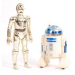 ORIGINAL VINTAGE STAR WARS 12" FIGURES - C3PO & R2D2