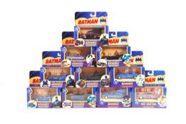 COLLECTION OF CORGI BATMAN DC COMICS SERIES MODELS