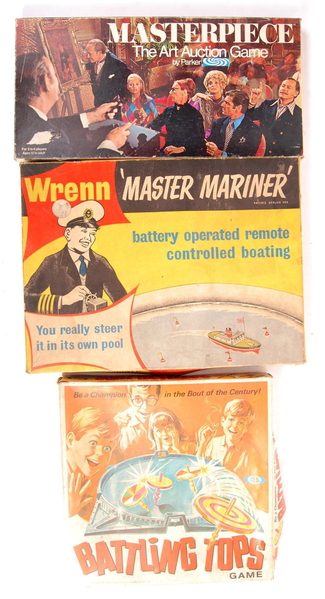 COLLECTION OF VINTAGE BOARD GAMES BY PARKER, WRENN AND IDEAL