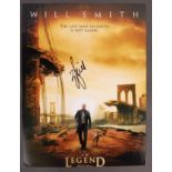 WILL SMITH - I AM LEGEND - RARE AUTOGRAPHED PHOTOGRAPH