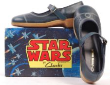 RARE PAIR OF VINTAGE UNUSED STAR WARS CLARKS SHOES