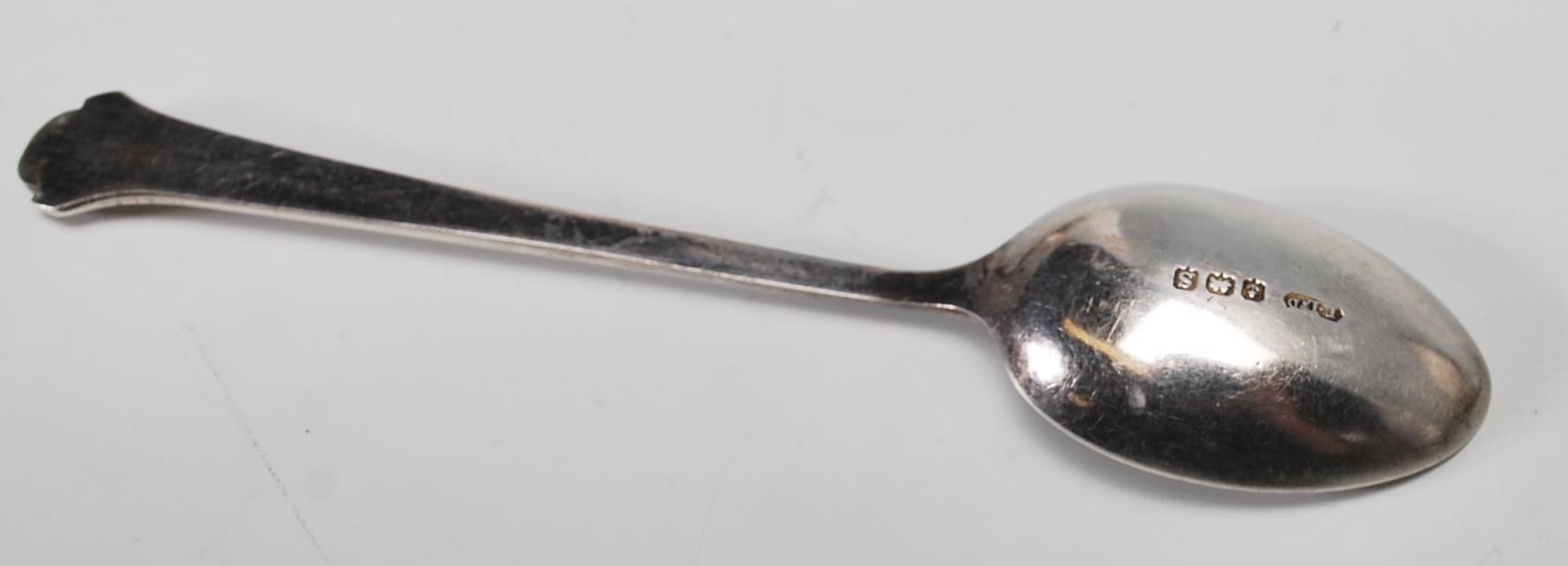 Two boxed sets of six silver hallmarked tea spoons to include a set of R W Hewett & Co spoons having - Image 10 of 10