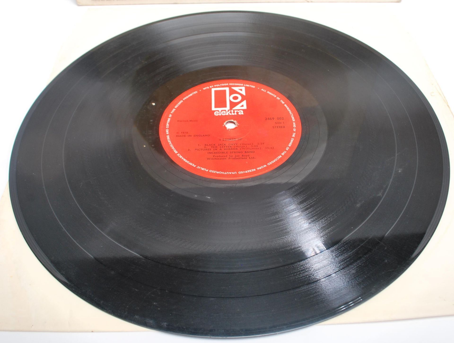 Vinyl long play LP record album by the Incredible String Band – I Looked Up – Original Elektra - Bild 5 aus 6