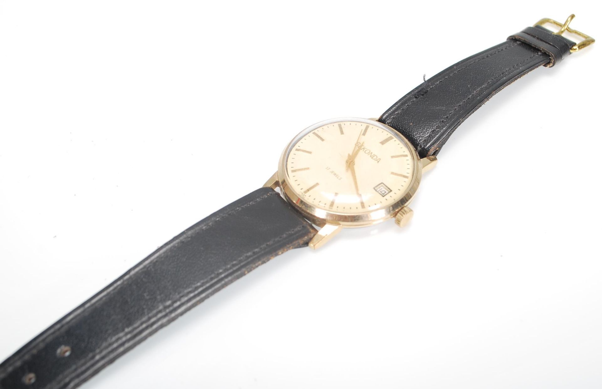 A group of four vintage gentleman's wrist watches - Bild 3 aus 11