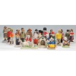 A collection of Robert Harrop ceramic collectable dog figurines to include mostly Country Companions