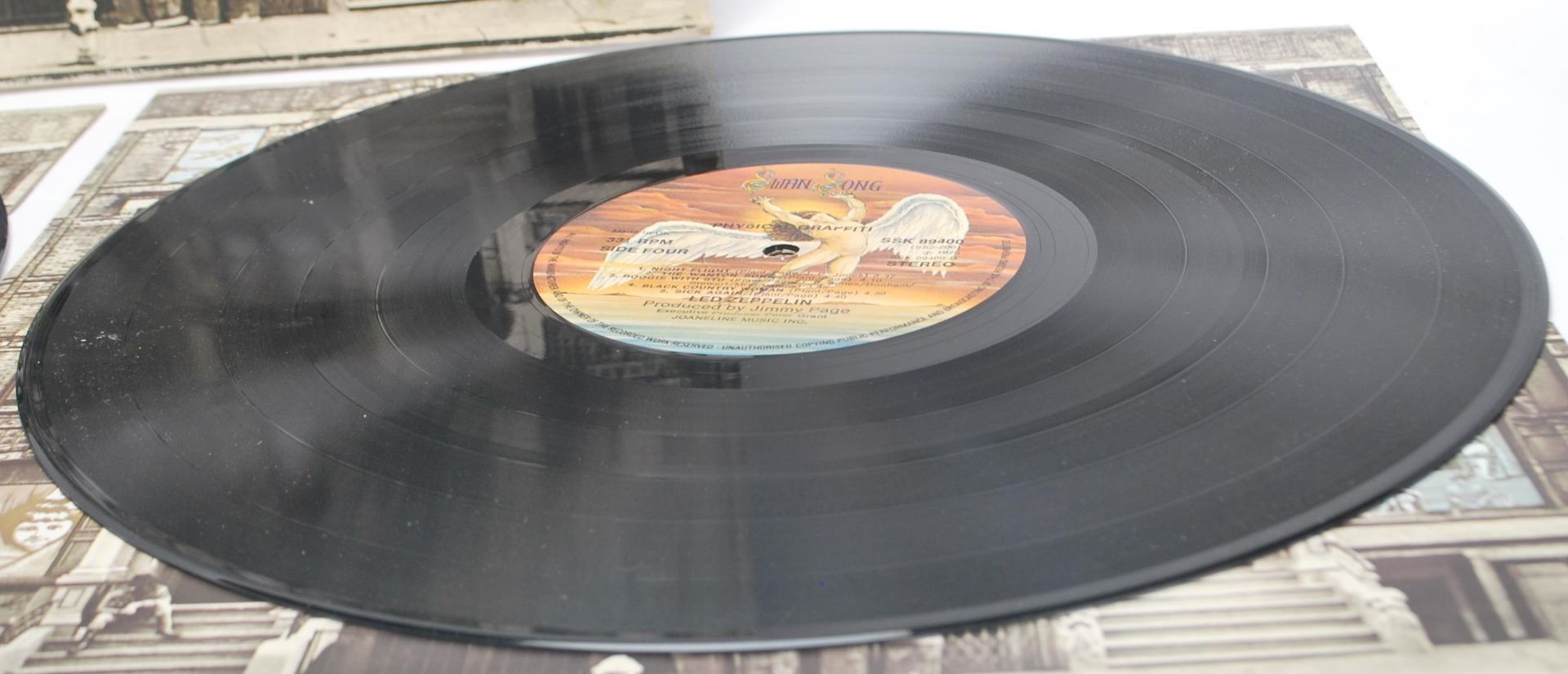 Vinyl long play LP record album by Led Zeppelin – Physical Graffiti – Original Swang Song Stereo 1st - Bild 3 aus 3
