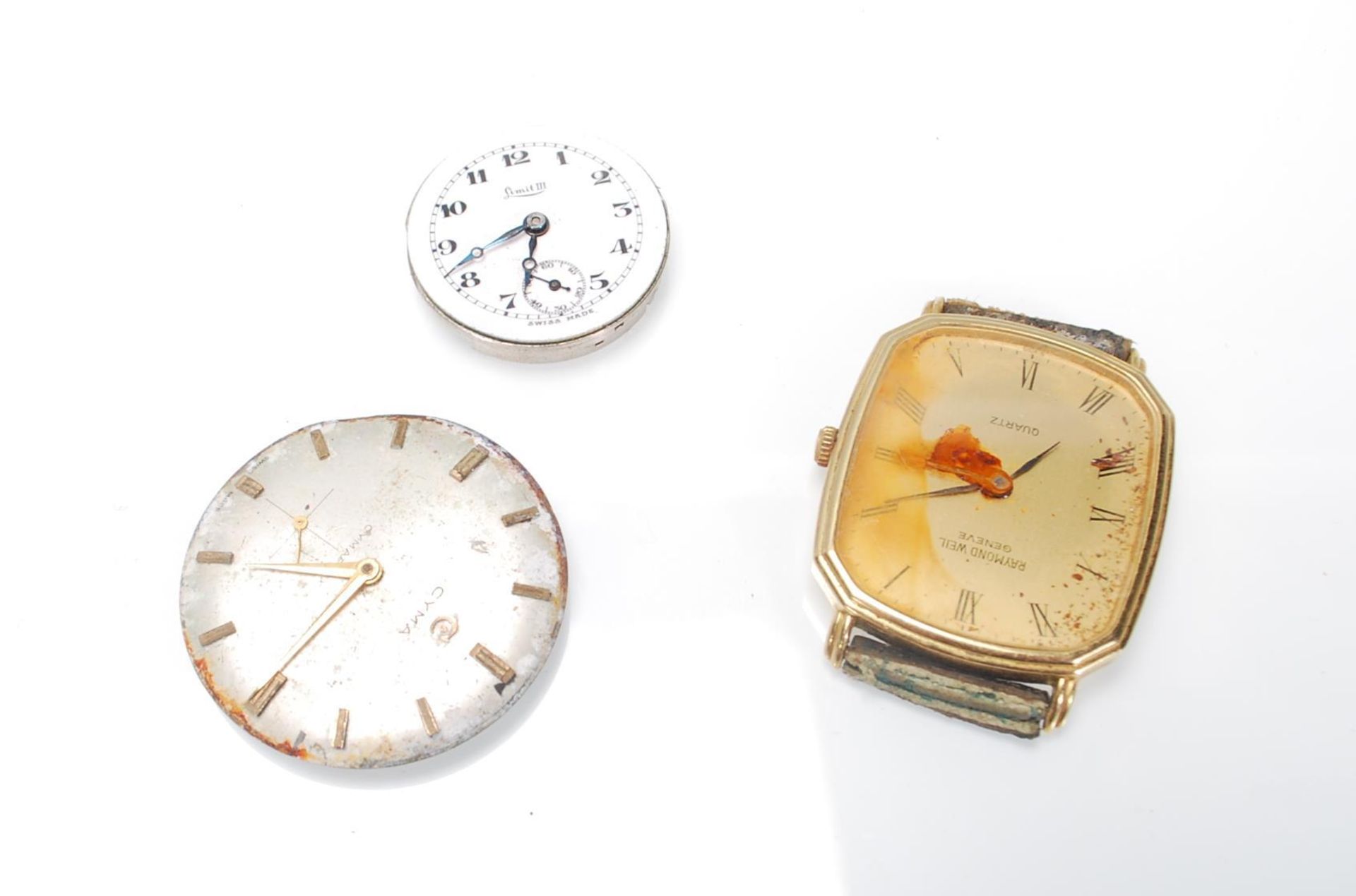 A mixed collection of vintage wrist and pocket watches to include a gold plated full hunter pocket - Bild 4 aus 8