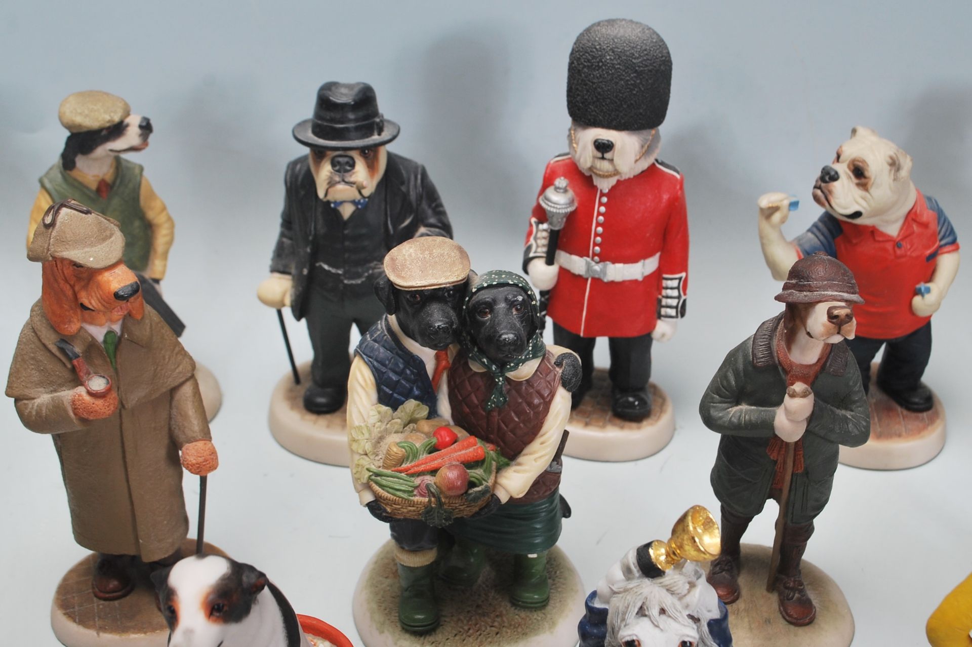 A collection of Robert Harrop ceramic collectable dog figurines to include mostly Country Companions - Bild 7 aus 9