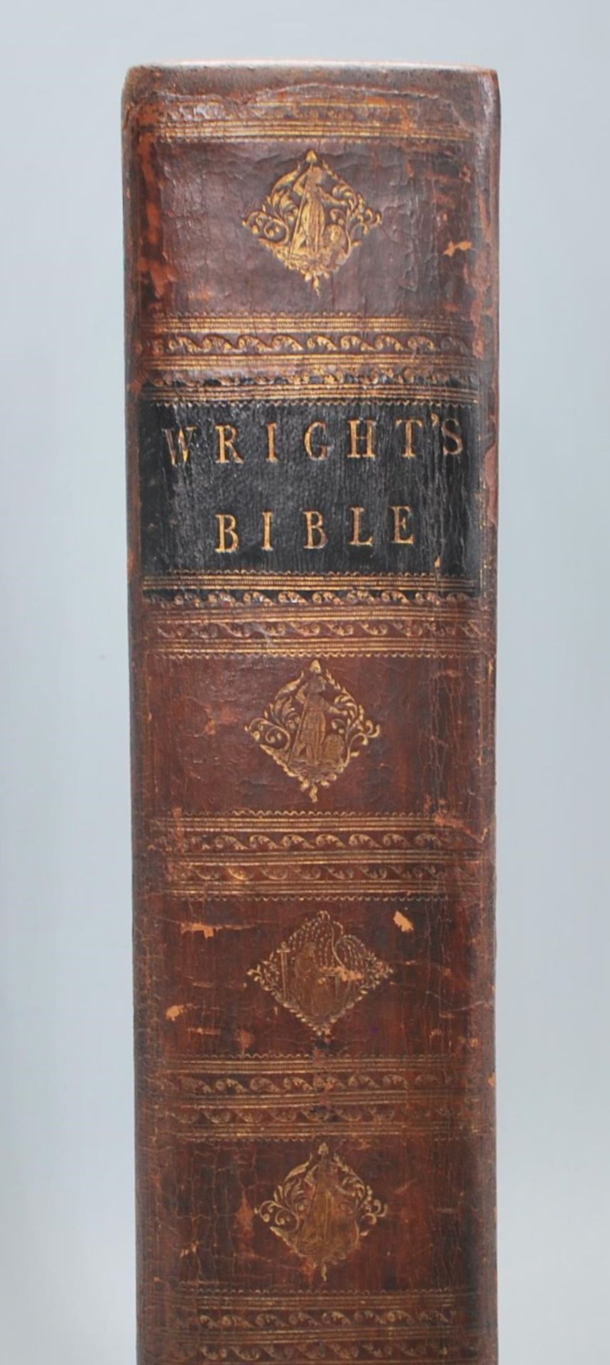 A 18th Century Wright's family Bible by Paul Wright published by Alex Hogg complete with original - Bild 2 aus 8