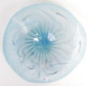 ORIGINAL CONTEMPORARY SPUN FORM STUDIO ART GLASS B