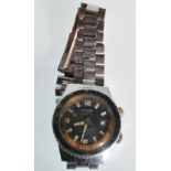 A gentleman's vintage 1960's Sicura Diving watch. 21 Jewels, shock protected, super waterproof to