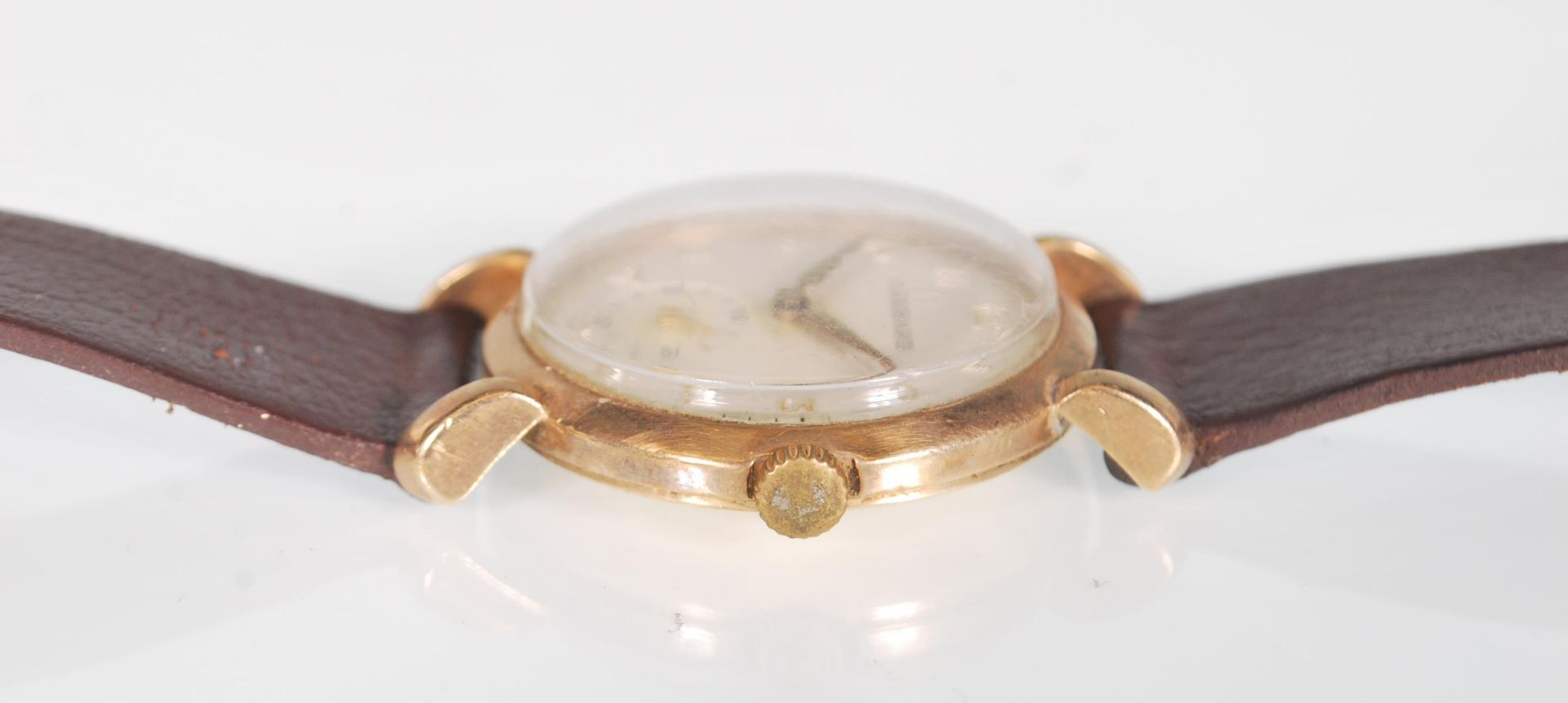 A vintage Garrard 9ct gold gentleman's wrist watch - Bild 6 aus 9