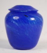 20TH CENTURY SCOTTISH STUDIO ART GLASS VASE