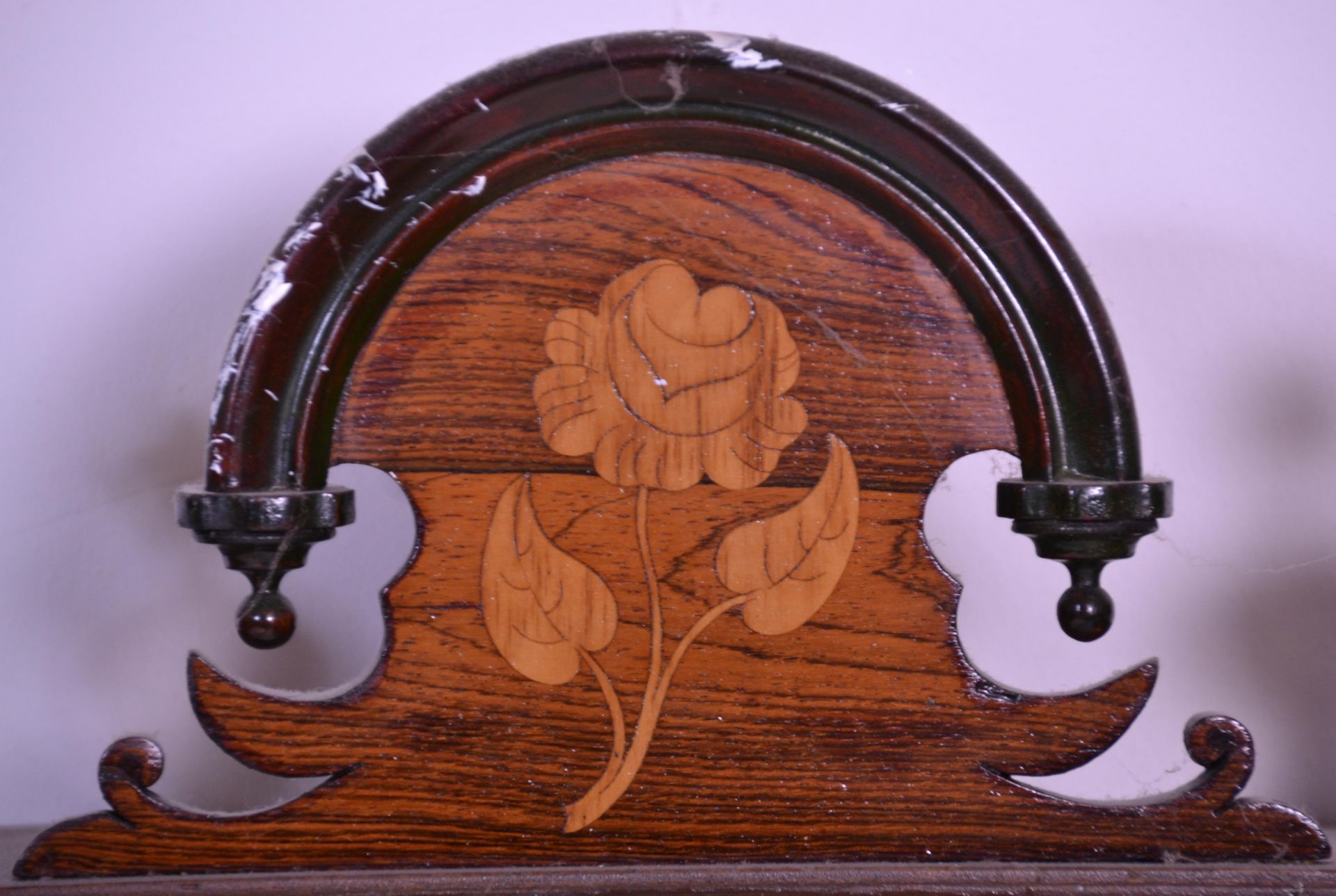 An early 20th century mahogany cased Vienna regulator wall clock complete with pendulum and - Image 3 of 5