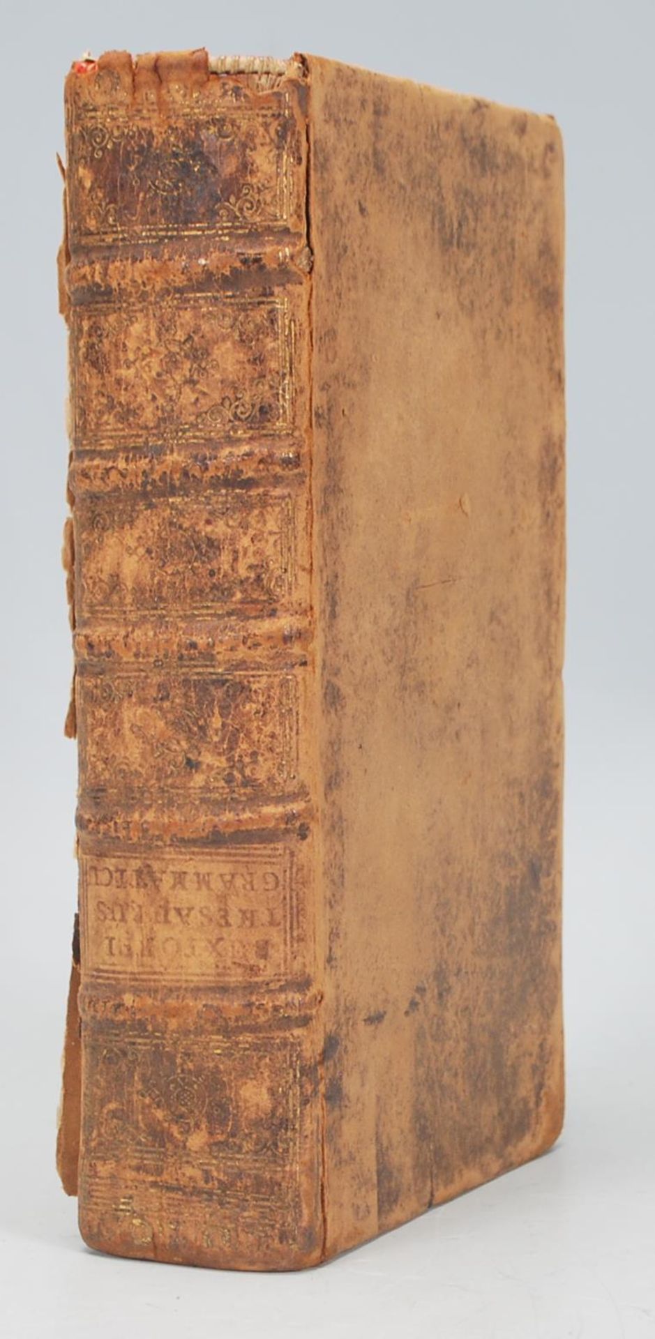 BUXTORF (JOHANNES). "Thesaurus Grammaticus Linguae Sanctae Hebraeae..." - a 19th Century calf