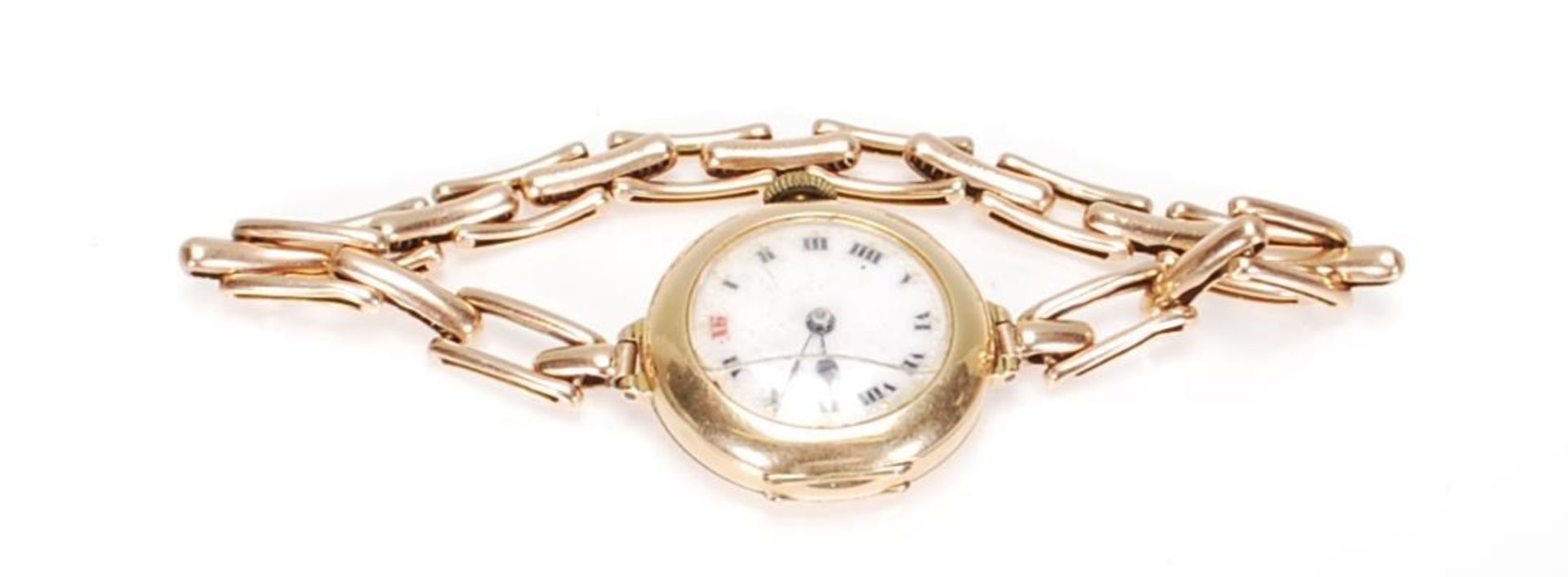 A 9ct gold ladies vintage Rolex cocktail watch hav - Bild 3 aus 9