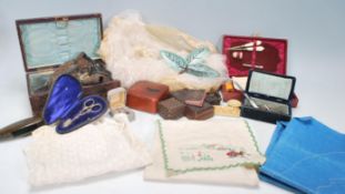 Sewing Related - A small collection of sewing items dating from the early 20th Century to include an