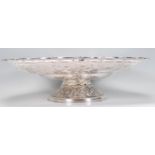 A large early 20th Century silverplate centrepiece