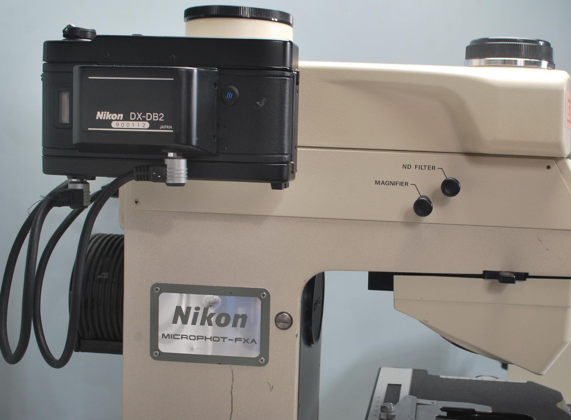 A Nikon Microphot FXA research laboratory microsco - Bild 3 aus 14