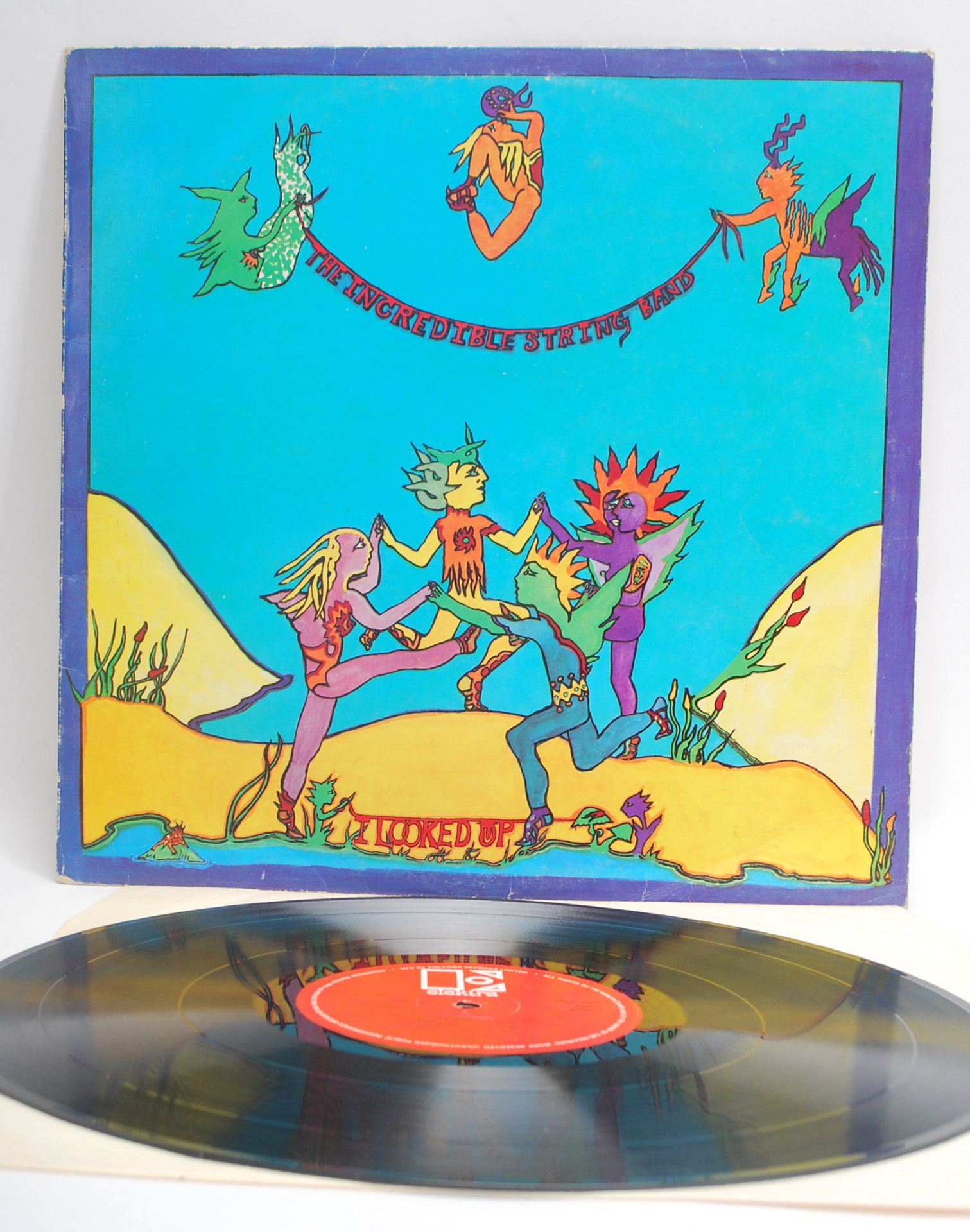 Vinyl long play LP record album by the Incredible String Band – I Looked Up – Original Elektra