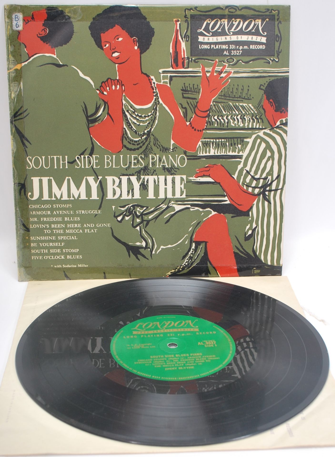 A collection of nine 10" vinyl record LP Jazz and Blues record albums to include Jumpin' with Pete - Bild 8 aus 10