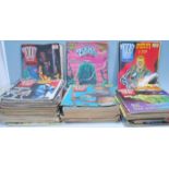 A collection of 125+ Retro 1980s original 2000AD comics featuring Judge Dredd, Indigo Prime,