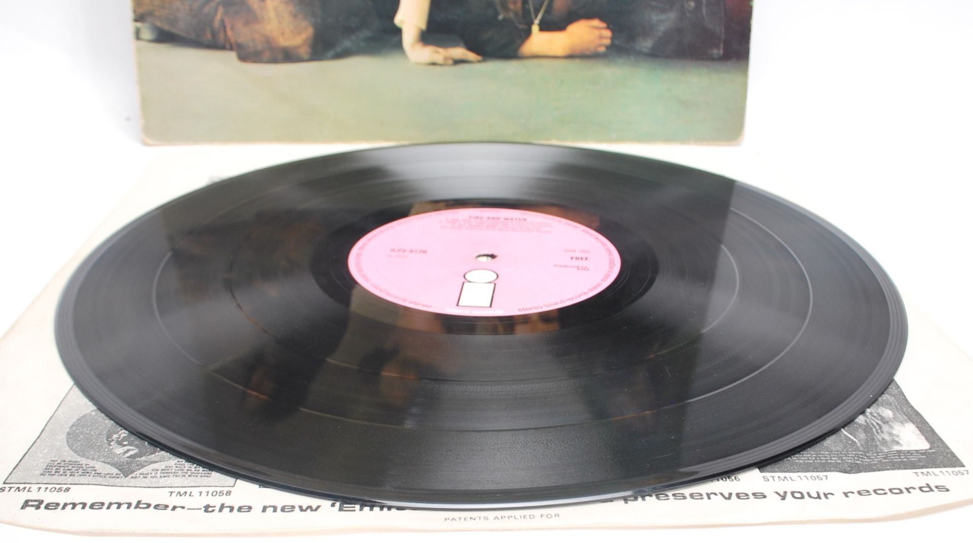 Vinyl long play LP record album by Free – Fire And Water – Original Island Records Stereo 1st U.K. - Bild 3 aus 6