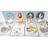 A large collection of 20th century limited edition collectable plates to include The Bradford