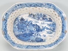 An 18th Century Chinese blue and white porcelain c