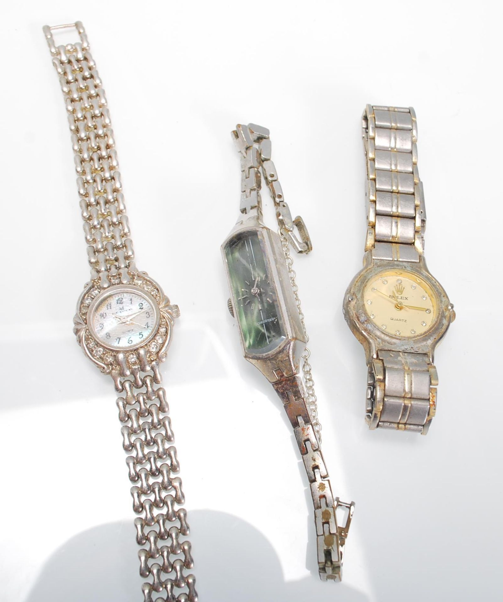 A mixed collection of vintage wrist and pocket watches to include a gold plated full hunter pocket - Bild 8 aus 8