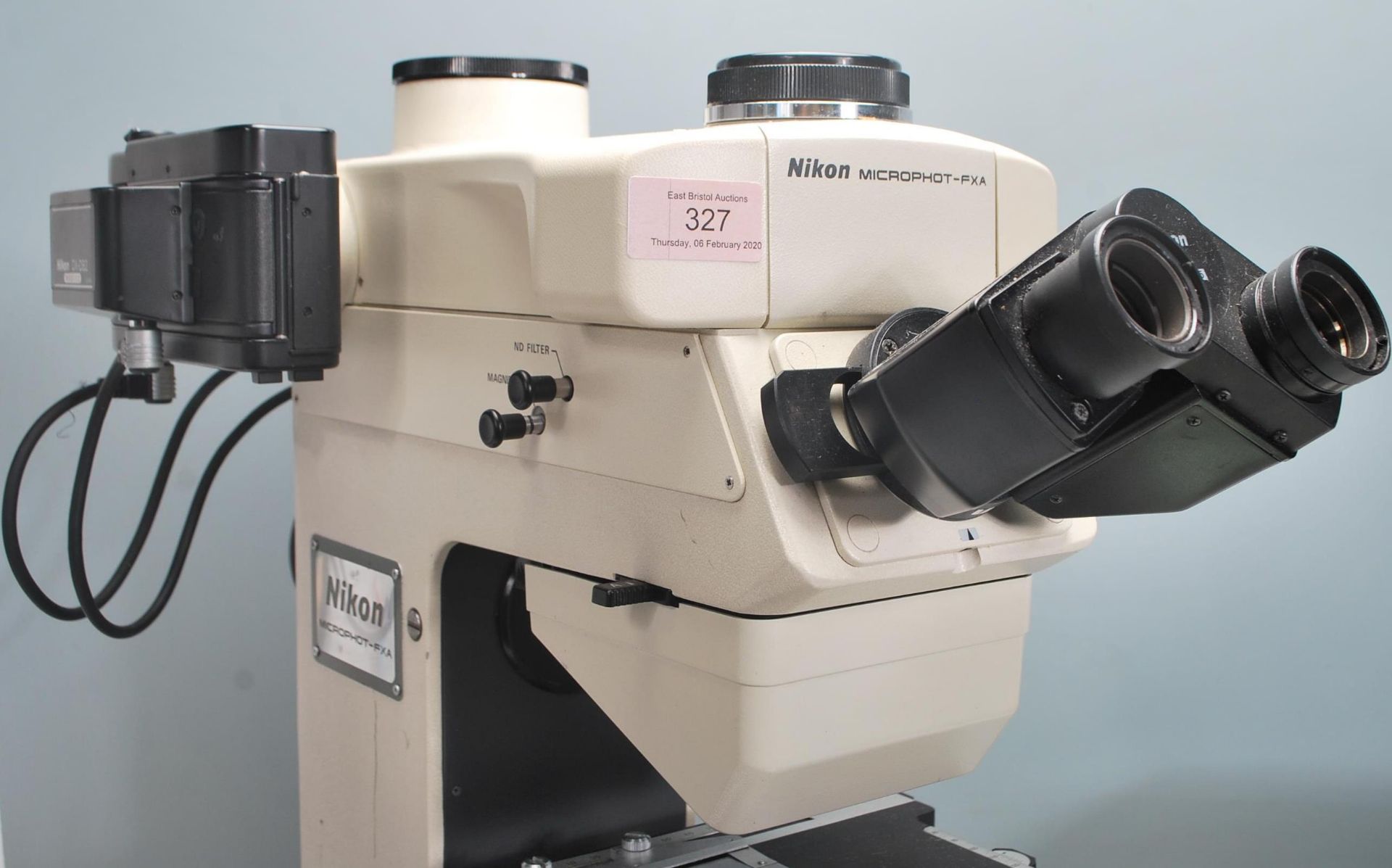 A Nikon Microphot FXA research laboratory microsco - Bild 2 aus 14