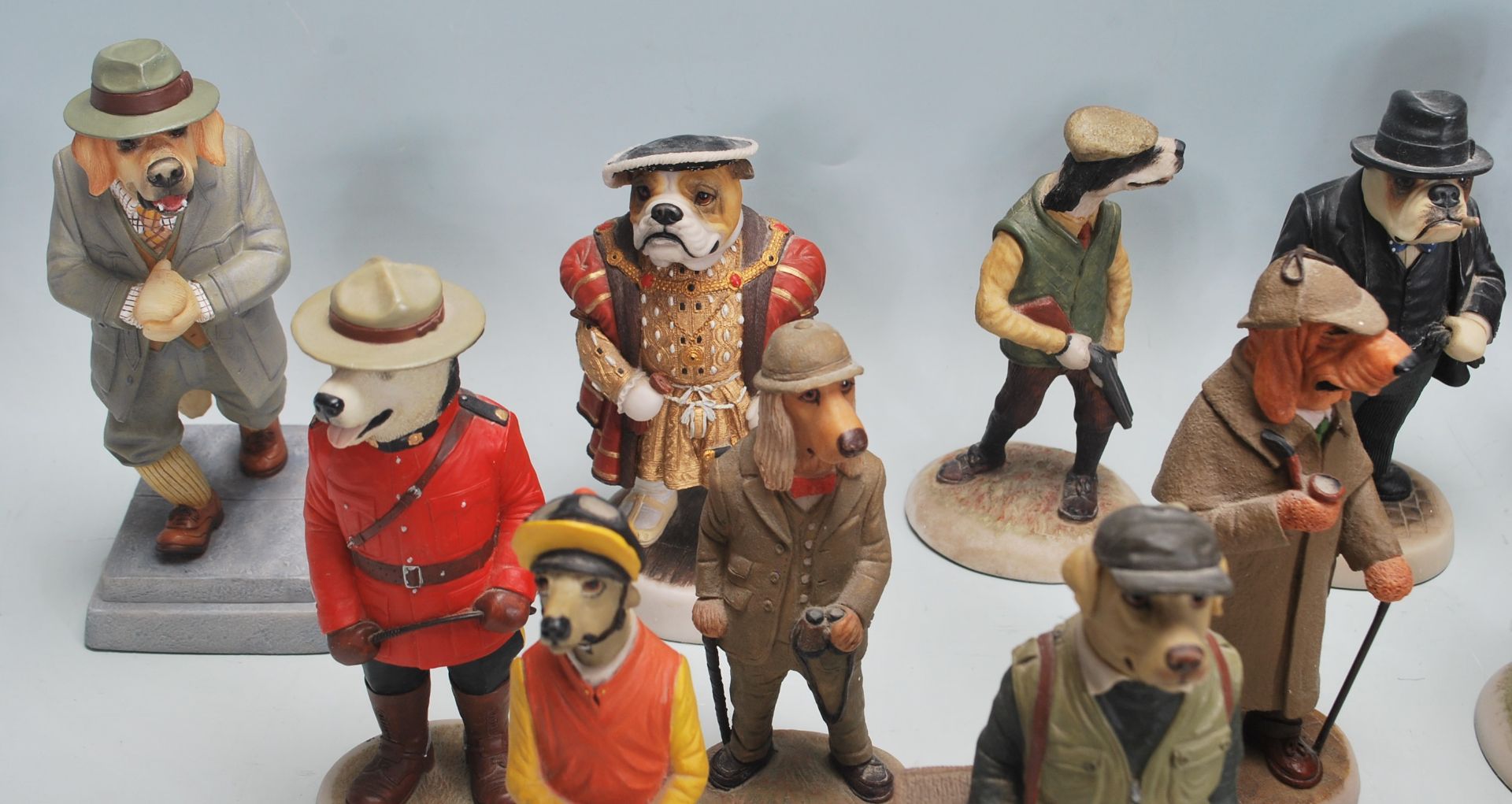 A collection of Robert Harrop ceramic collectable dog figurines to include mostly Country Companions - Bild 8 aus 9