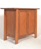 An antique style Arts & Crafts cabinet sideboard.