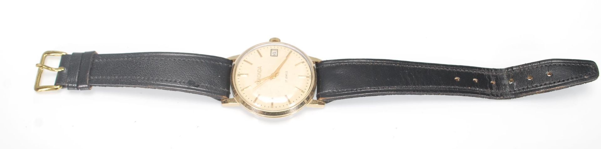 A group of four vintage gentleman's wrist watches - Bild 2 aus 11